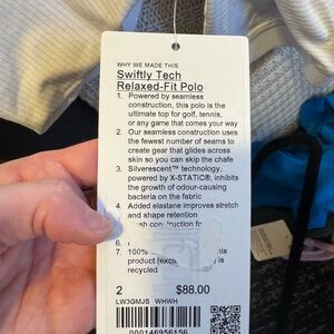 NET lululemon swiftly tech polo